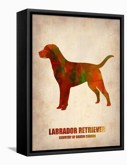 Labrador Retriever Poster-NaxArt-Framed Stretched Canvas