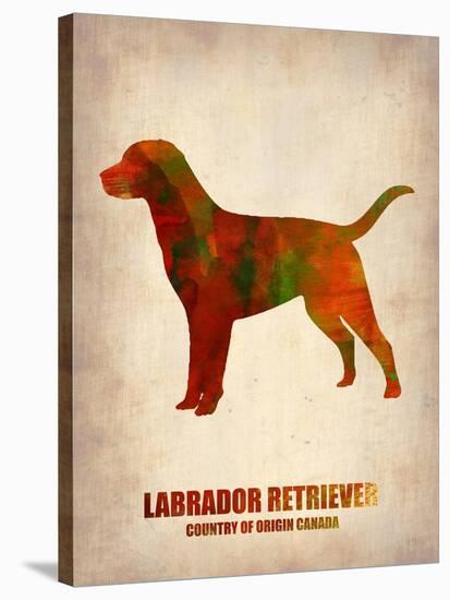 Labrador Retriever Poster-NaxArt-Stretched Canvas