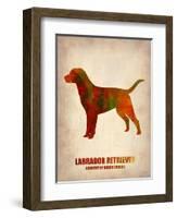 Labrador Retriever Poster-NaxArt-Framed Art Print