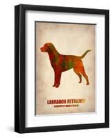 Labrador Retriever Poster-NaxArt-Framed Art Print