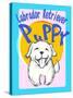 Labrador Retriever Puppy-Cathy Cute-Stretched Canvas