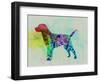 Labrador Retriever Watercolor-NaxArt-Framed Art Print