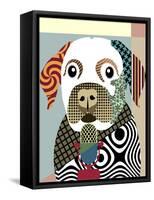 Labrador Retriever-Lanre Adefioye-Framed Stretched Canvas