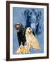 Labrador Retrievers-Barbara Keith-Framed Giclee Print