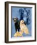 Labrador Retrievers-Barbara Keith-Framed Giclee Print