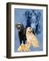 Labrador Retrievers-Barbara Keith-Framed Giclee Print