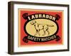 Labrador Safety Matches-Mark Rogan-Framed Art Print