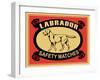 Labrador Safety Matches-Mark Rogan-Framed Art Print