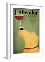 Labrador Wine Dog-Ryan Fowler-Framed Art Print