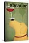 Labrador Wine Dog-Ryan Fowler-Stretched Canvas