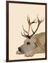 Labrador with Antlers-Fab Funky-Framed Art Print