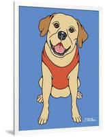 Labrador Yellow-Tomoyo Pitcher-Framed Giclee Print