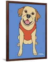 Labrador Yellow-Tomoyo Pitcher-Framed Giclee Print