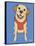 Labrador Yellow-Tomoyo Pitcher-Framed Stretched Canvas