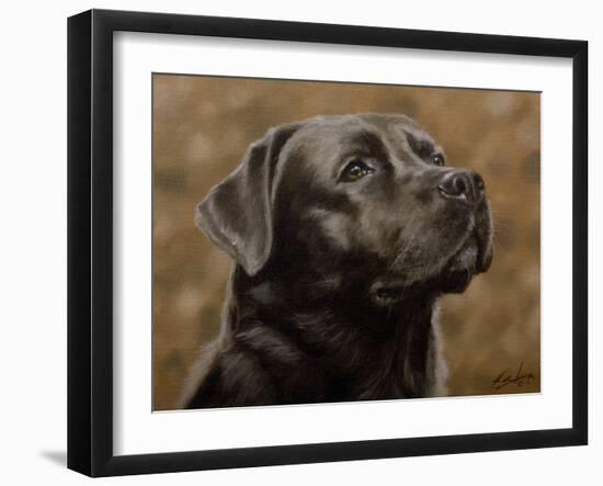 Labrador-John Silver-Framed Giclee Print