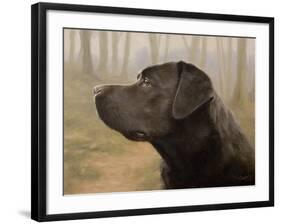 Labrador-John Silver-Framed Giclee Print