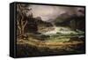 Labrofossen Near Kongsberg-Thomas Fearnley-Framed Stretched Canvas