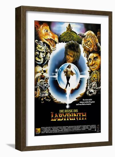 Labyrinth, (AKA Die Reise Ins Labyrinth), 1986-null-Framed Art Print