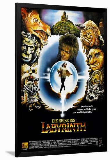 Labyrinth, (AKA Die Reise Ins Labyrinth), 1986-null-Framed Art Print