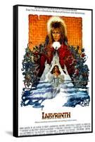 Labyrinth, David Bowie, Jennifer Connelly, 1986-null-Framed Stretched Canvas