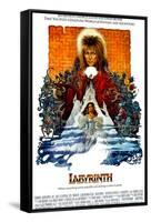 Labyrinth, David Bowie, Jennifer Connelly, 1986-null-Framed Stretched Canvas