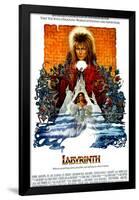 Labyrinth, David Bowie, Jennifer Connelly, 1986-null-Framed Poster