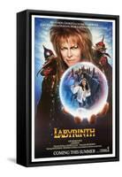 Labyrinth, from Top: David Bowie, Jennifer Connelly, 1986-null-Framed Stretched Canvas