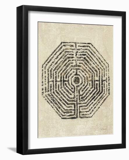 Labyrinth Vertical-Sue Schlabach-Framed Art Print