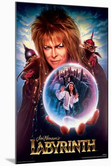 Labyrinth-null-Mounted Poster