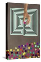 Labyrinth-Elo Marc-Stretched Canvas