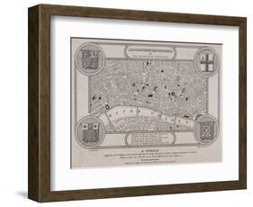 Labyrinthus Londoninensis, or the Equestrian Perplexed, 1830-null-Framed Giclee Print