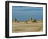 Lac Abbe (Lake Abhe Bad) With Its Chimneys, Republic of Djibouti, Africa-null-Framed Photographic Print