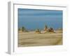 Lac Abbe (Lake Abhe Bad) With Its Chimneys, Republic of Djibouti, Africa-null-Framed Photographic Print