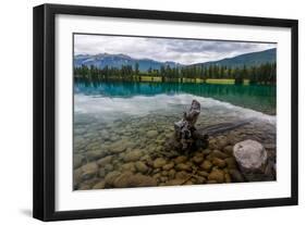 Lac Beauvert, Lac Beaufort, Canadian Rocky Mountains-Sonja Jordan-Framed Photographic Print