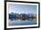 Lac Blanc, Mont Blanc and Aiguilles De Chamonix, Chamonix, Haute-Savoie, French Alps-Christian Kober-Framed Photographic Print