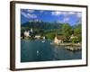 Lac d'Annecy, Haute Savoie, Rhone Alpes, France, Europe-Gavin Hellier-Framed Photographic Print