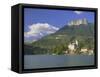 Lac d'Annecy, Haute Savoie, Rhone Alpes, France, Europe-Gavin Hellier-Framed Stretched Canvas