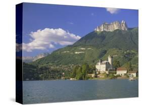 Lac d'Annecy, Haute Savoie, Rhone Alpes, France, Europe-Gavin Hellier-Stretched Canvas