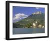 Lac d'Annecy, Haute Savoie, Rhone Alpes, France, Europe-Gavin Hellier-Framed Photographic Print