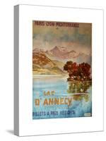 Lac D'Annecy III-null-Stretched Canvas