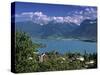 Lac D'Annecy, Savoie, Rhone Alps, France-Gavin Hellier-Stretched Canvas