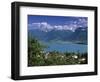 Lac D'Annecy, Savoie, Rhone Alps, France-Gavin Hellier-Framed Photographic Print