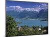 Lac D'Annecy, Savoie, Rhone Alps, France-Gavin Hellier-Mounted Photographic Print