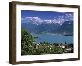 Lac D'Annecy, Savoie, Rhone Alps, France-Gavin Hellier-Framed Photographic Print