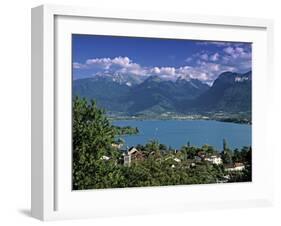 Lac D'Annecy, Savoie, Rhone Alps, France-Gavin Hellier-Framed Photographic Print