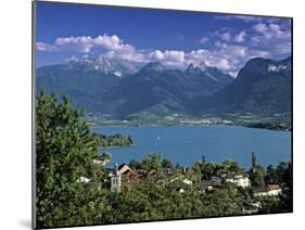 Lac D'Annecy, Savoie, Rhone Alps, France-Gavin Hellier-Mounted Photographic Print