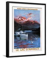 Lac D'Annecy-Frédéric Hugo d'Alesi-Framed Giclee Print