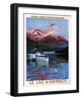 Lac D'Annecy-Frédéric Hugo d'Alesi-Framed Giclee Print