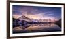 Lac des Cheserys panoramic-Philippe Manguin-Framed Photographic Print