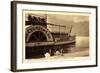 Lac Du Bourget, Dampfer Cygnes Du Lac, Dent Du Chat-null-Framed Giclee Print